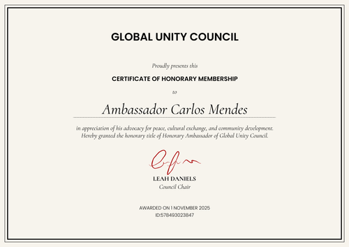 Simple Certificate of Honorary Recognition – Landscape Simple Certificate of Honorary Recognition – Landscape