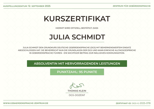 Schlichte Kurszertifikat Vorlage – Querformat Schlichte Kurszertifikat Vorlage – Querformat