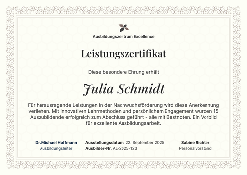 Traditionelle Leistungszertifikat Vorlage – Querformat Traditionelle Leistungszertifikat Vorlage – Querformat