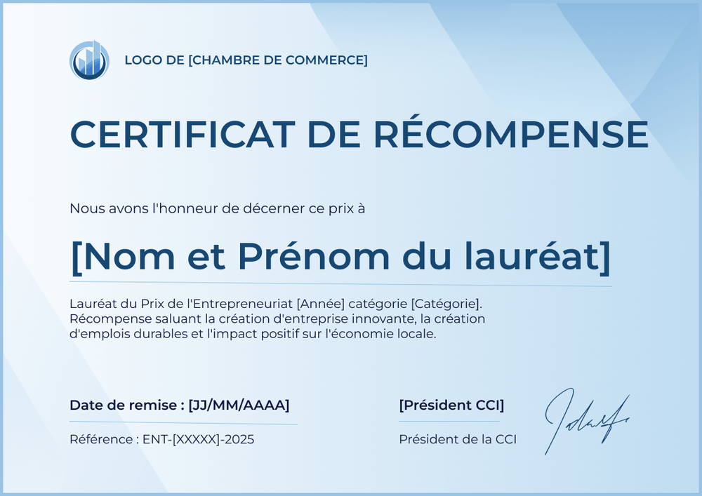 Prix d’entrepreneuriat – Paysage Prix d’entrepreneuriat – Paysage