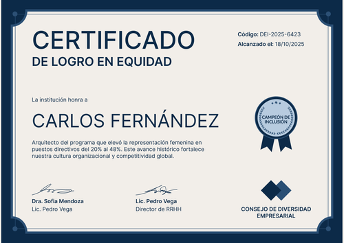 Modelo de certificado de logro para imprimir – Horizontal Modelo de certificado de logro para imprimir – Horizontal