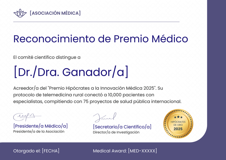 Modelo de certificado de premio modesto y simple Modelo de certificado de premio modesto y simple