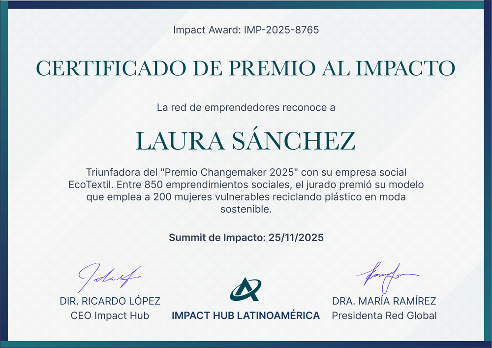 Modelo de certificado de premio atemporal – Horizontal Modelo de certificado de premio atemporal – Horizontal