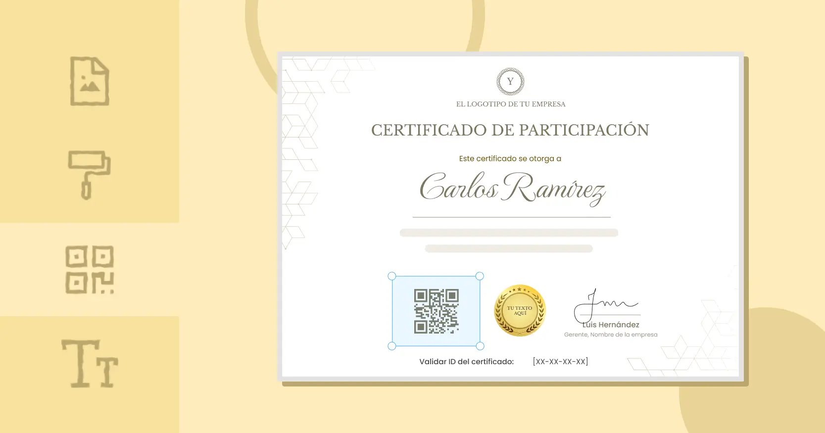 ¿Cómo crear un certificado con código QR en 2026?