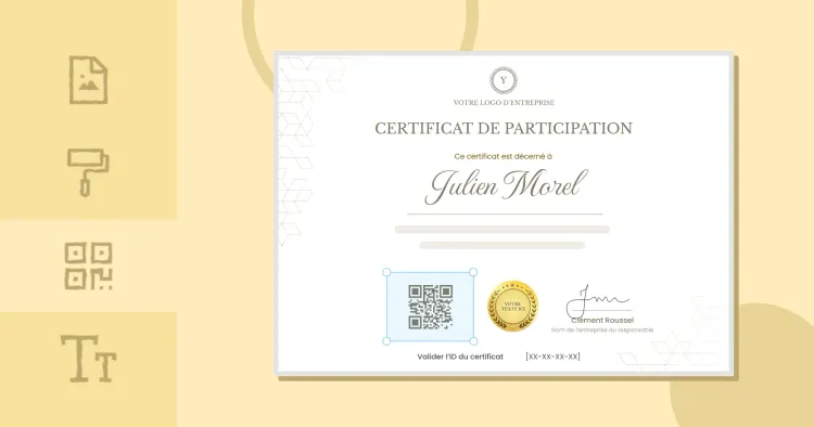 Comment créer un certificat avec QR code en 2026 ? cover image Comment créer un certificat avec QR code en 2026 ? cover image
