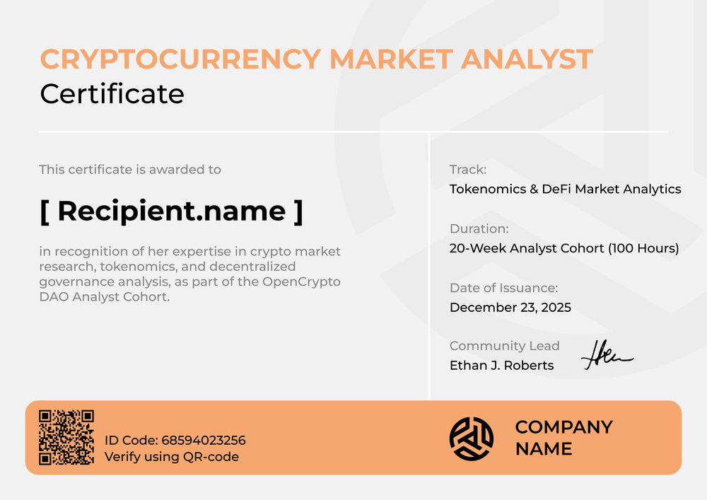 Cryptocurrency Certificate Template – Landscape Cryptocurrency Certificate Template – Landscape