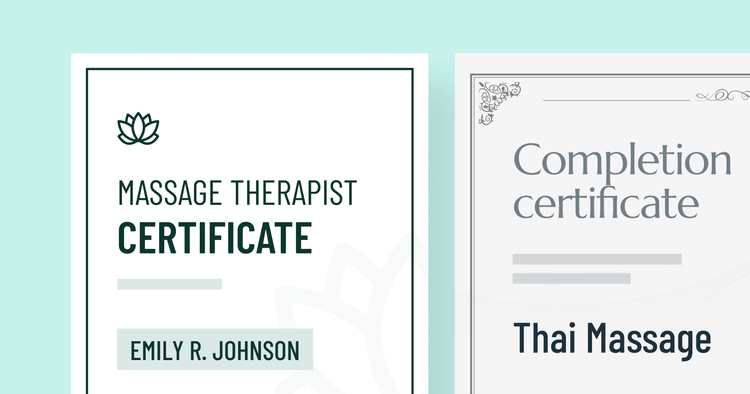 15 Editable Massage Therapist Certificate Templates cover image 15 Editable Massage Therapist Certificate Templates cover image