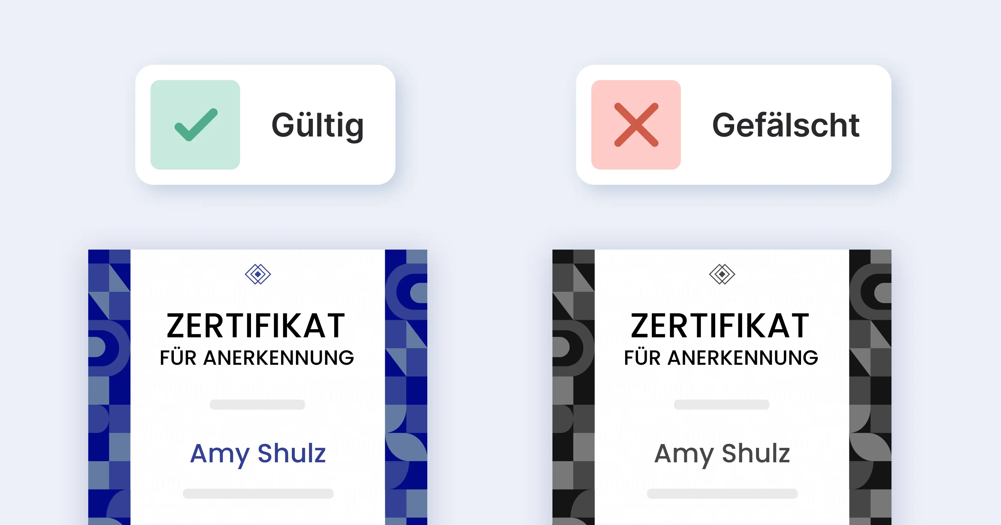Gefälschtes Zeugnis erkennen: So entlarven Sie Fälschungen cover image Gefälschtes Zeugnis erkennen: So entlarven Sie Fälschungen cover image