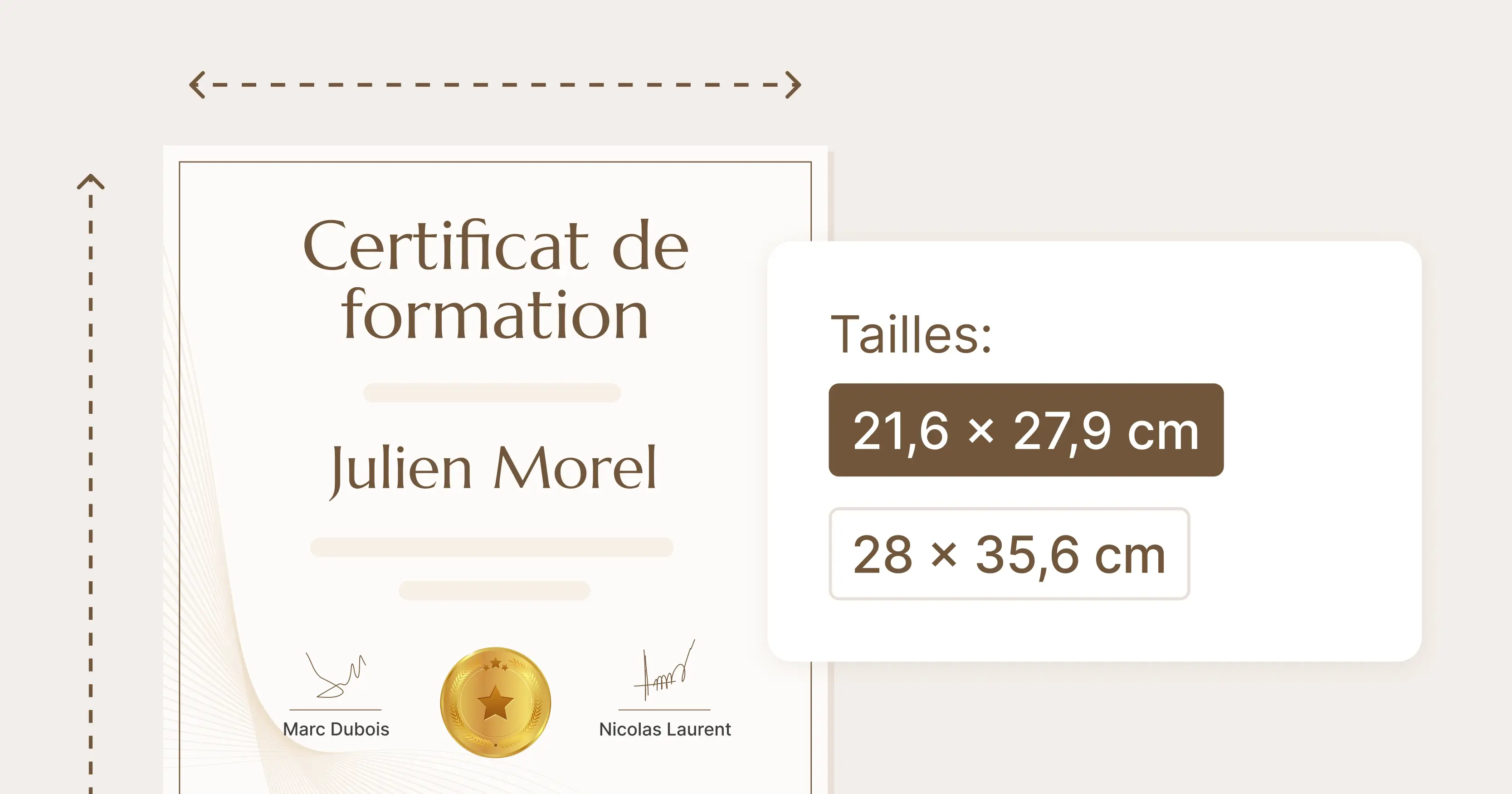 Quelle est la taille idéale d’un certificat ? cover image Quelle est la taille idéale d’un certificat ? cover image