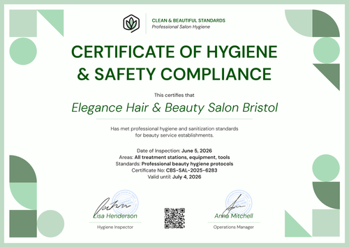 Editable Sanitization Certificate Template For Beauty Landscape Editable Sanitization Certificate Template For Beauty Landscape