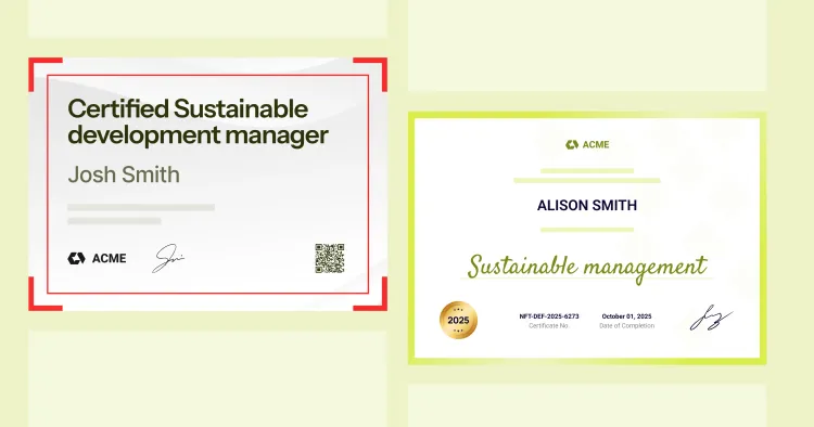 15 Free Sustainable Development Certificate Templates cover image 15 Free Sustainable Development Certificate Templates cover image