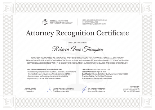 Free Lawyer Certificate Template – Landscape Free Lawyer Certificate Template – Landscape