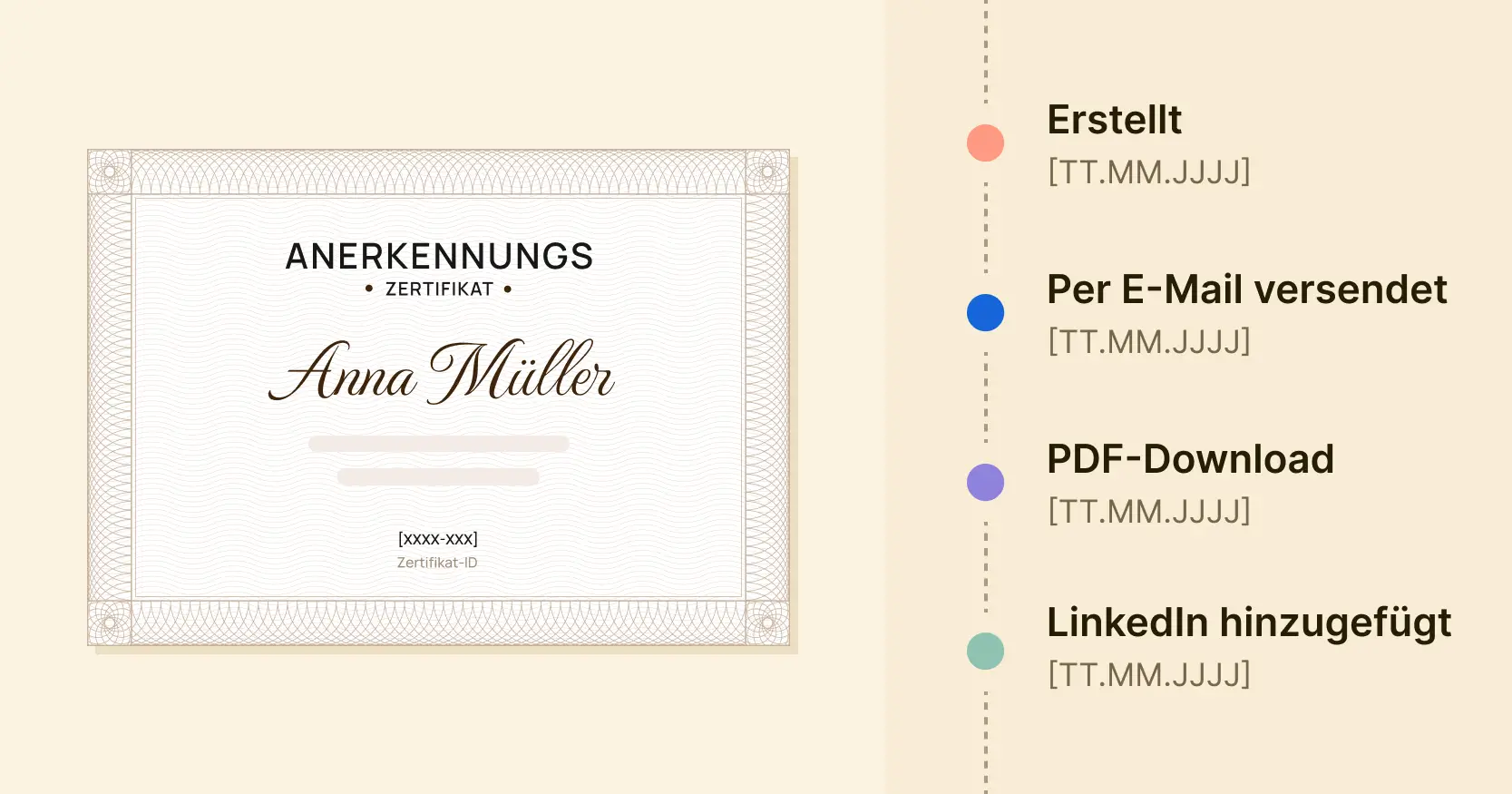 Automatisierte personalisierte Zertifikate erstellen: Der Guide 2026 cover image Automatisierte personalisierte Zertifikate erstellen: Der Guide 2026 cover image