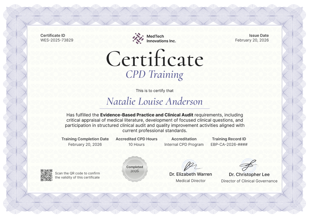 Certificate of Training Completion Template - Landscape Certificate of Training Completion Template - Landscape