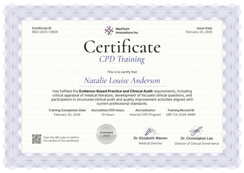 Certificate of Training Completion Template - Landscape Certificate of Training Completion Template - Landscape