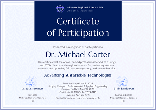 Sleek certificate of participation template ideal for educational events Sleek certificate of participation template ideal for educational events