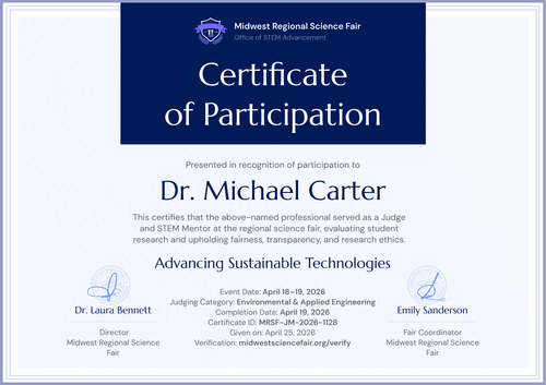Sleek certificate of participation template ideal for educational events Sleek certificate of participation template ideal for educational events