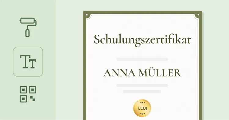 Schulungszertifikat erstellen: So geht’s 2026 cover image Schulungszertifikat erstellen: So geht’s 2026 cover image