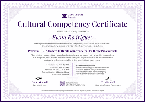 Certificate of Competency Template – Landscape Certificate of Competency Template – Landscape