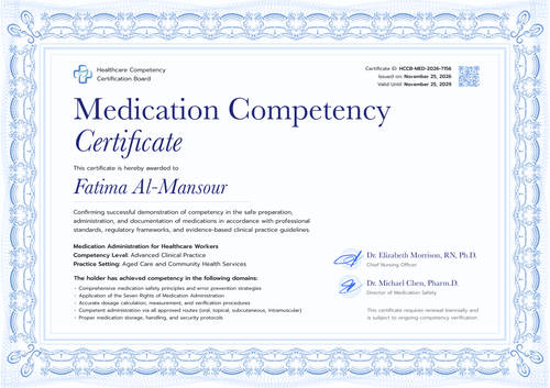 Certificate of Competency Template – Landscape Certificate of Competency Template – Landscape