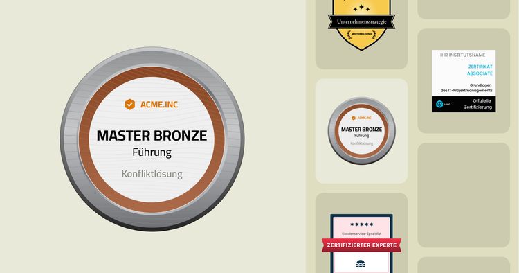 15 kostenlose Achievement Badges online cover image 15 kostenlose Achievement Badges online cover image
