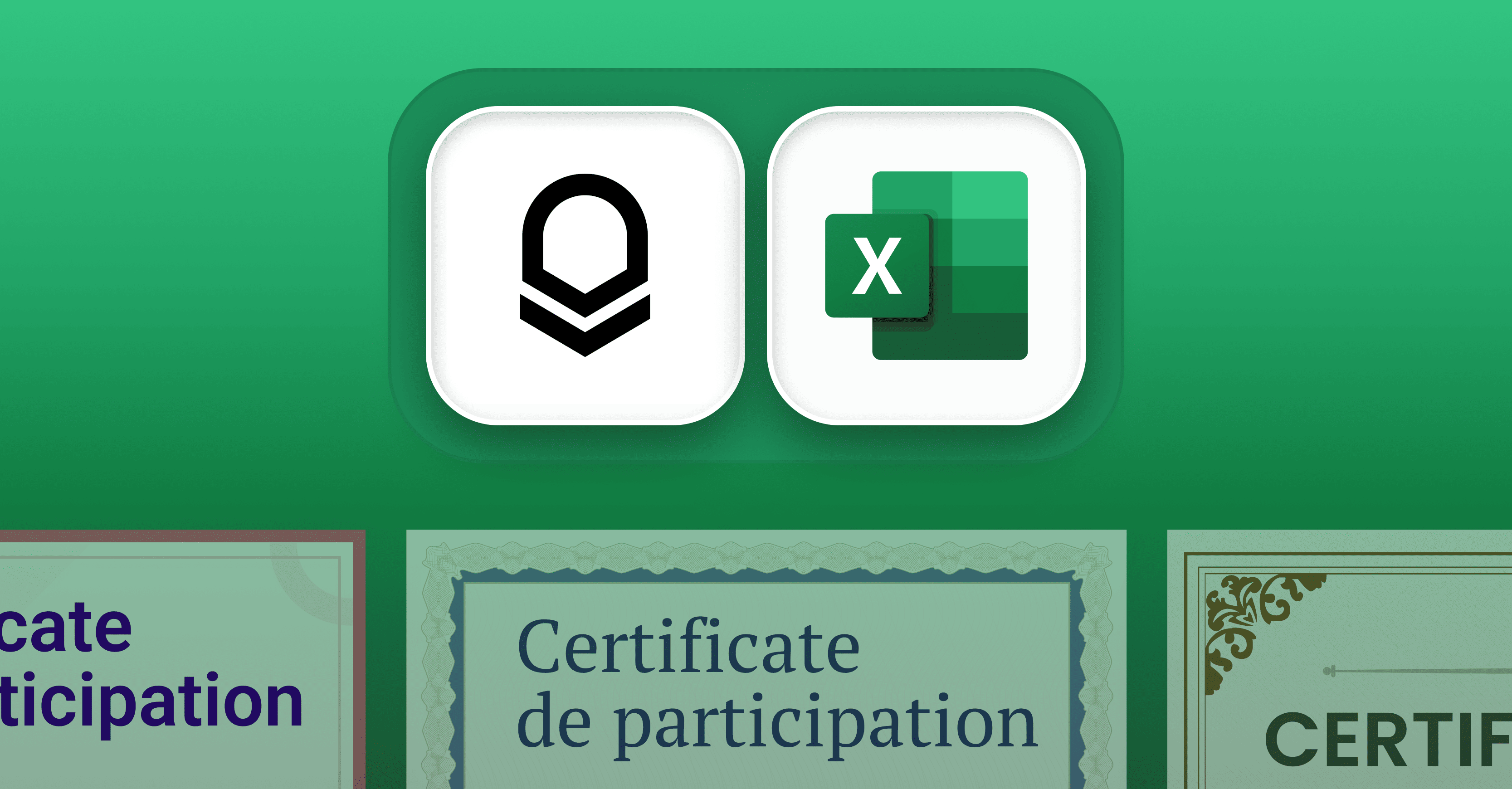 Cómo generar certificados desde Excel: 4 métodos cover image Cómo generar certificados desde Excel: 4 métodos cover image