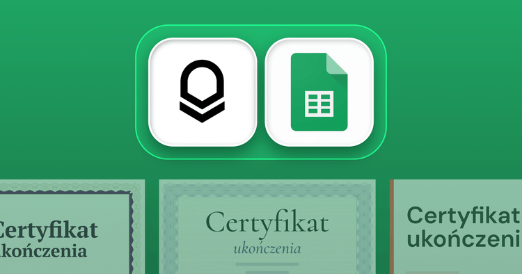 Jak generować certyfikaty z Arkuszy Google: 4 metody cover image Jak generować certyfikaty z Arkuszy Google: 4 metody cover image