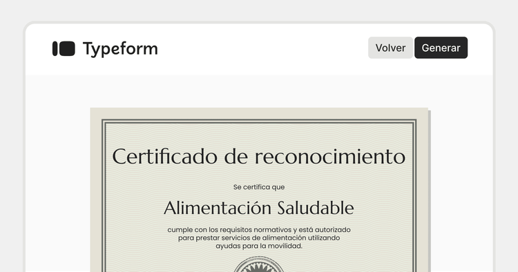 ¿Cómo generar certificados con Typeform en 2026? cover image ¿Cómo generar certificados con Typeform en 2026? cover image