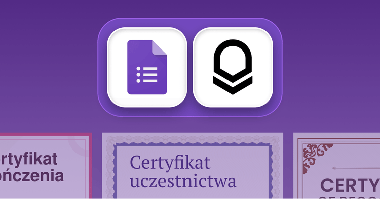 Jak generować certyfikaty z odpowiedzi w Formularzach Google cover image Jak generować certyfikaty z odpowiedzi w Formularzach Google cover image