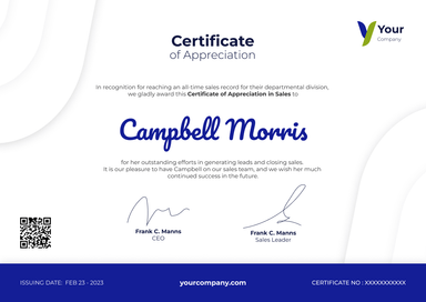 Free Certificate Templates | Certifier