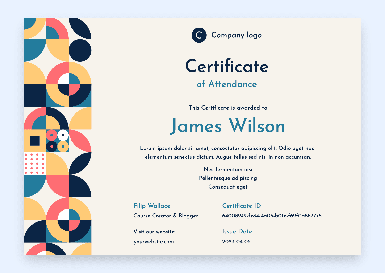 15 Free Attendance Certificate Templates Inspirations 15 free attendance certificate templates inspirations