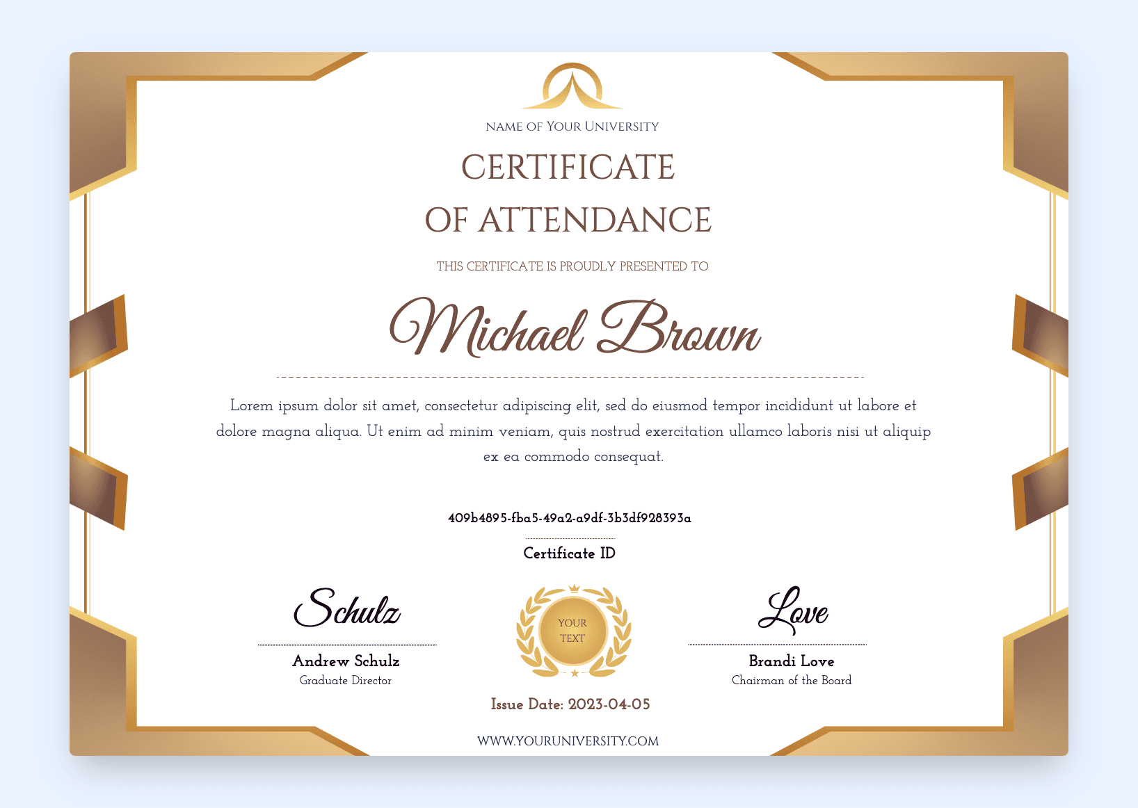 15 Free Attendance Certificate Templates & Inspirations