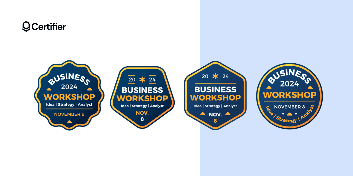 15 Badge Design Ideas For Your Online Course