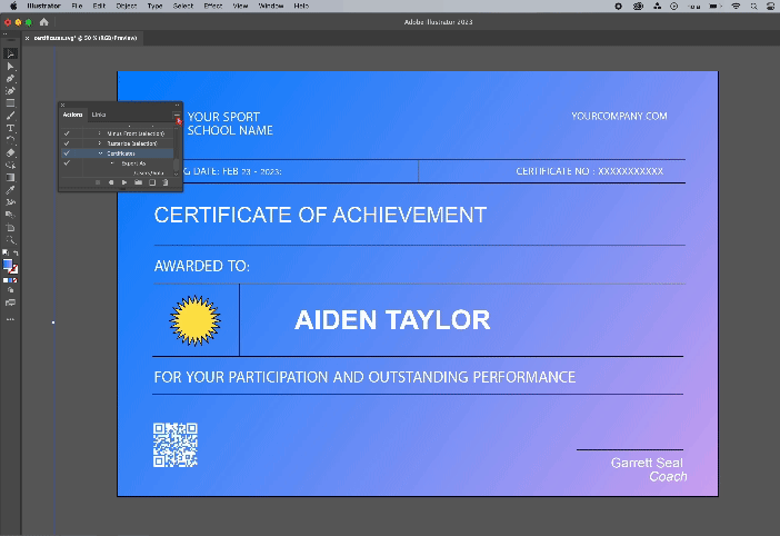 Quick Guide on How to Create Certificates in Illustrator