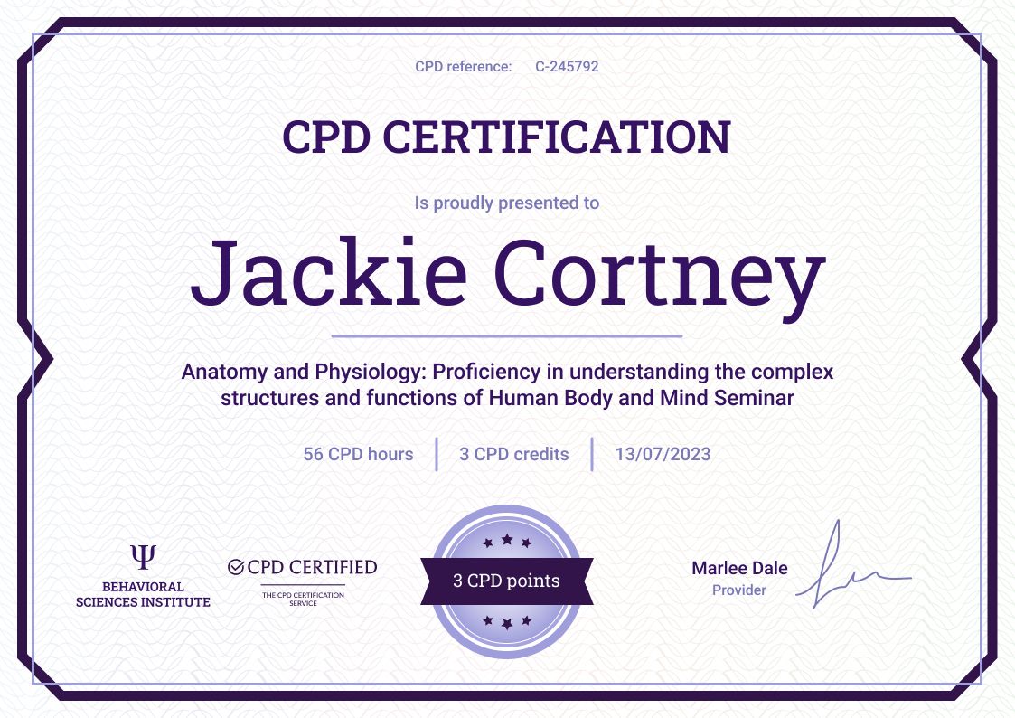 CPD Certificate Templates - Download and Edit for Free