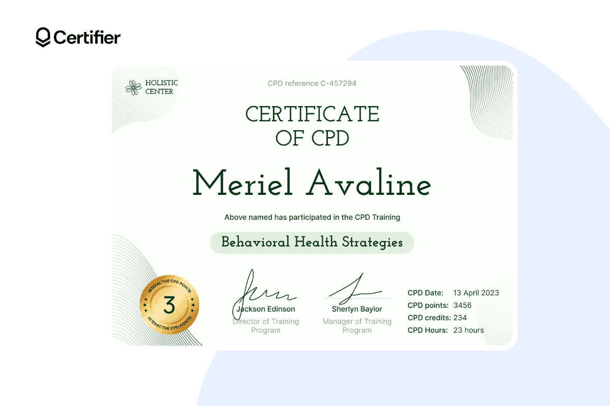 9-Step Checklist for CPD Certification Course