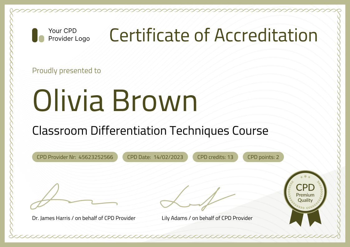 CPD Certificate Templates - Download and Edit for Free