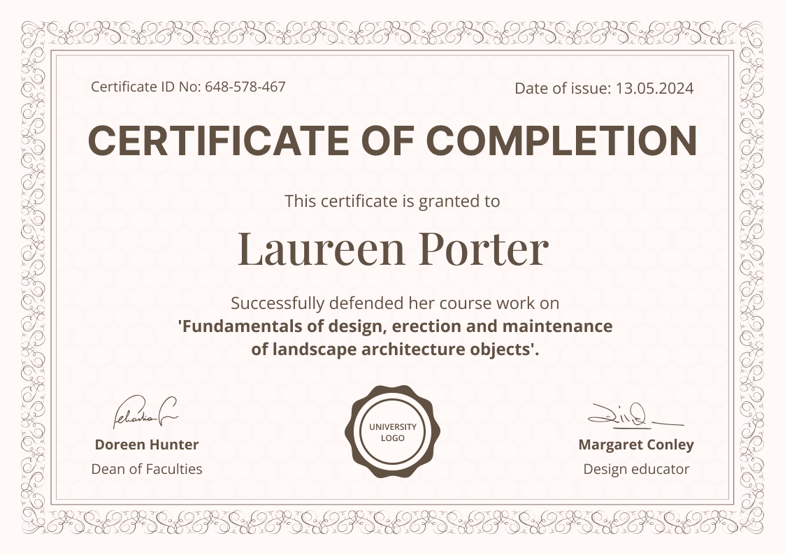 Free Diploma Certificate Templates Download or Print