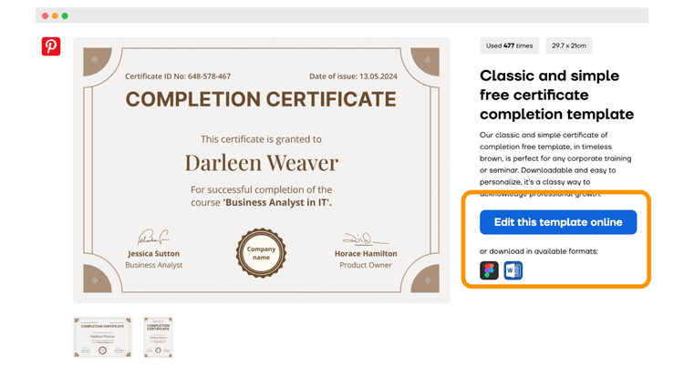 13 Free Compliance Certificate Templates for Figma and MS Word