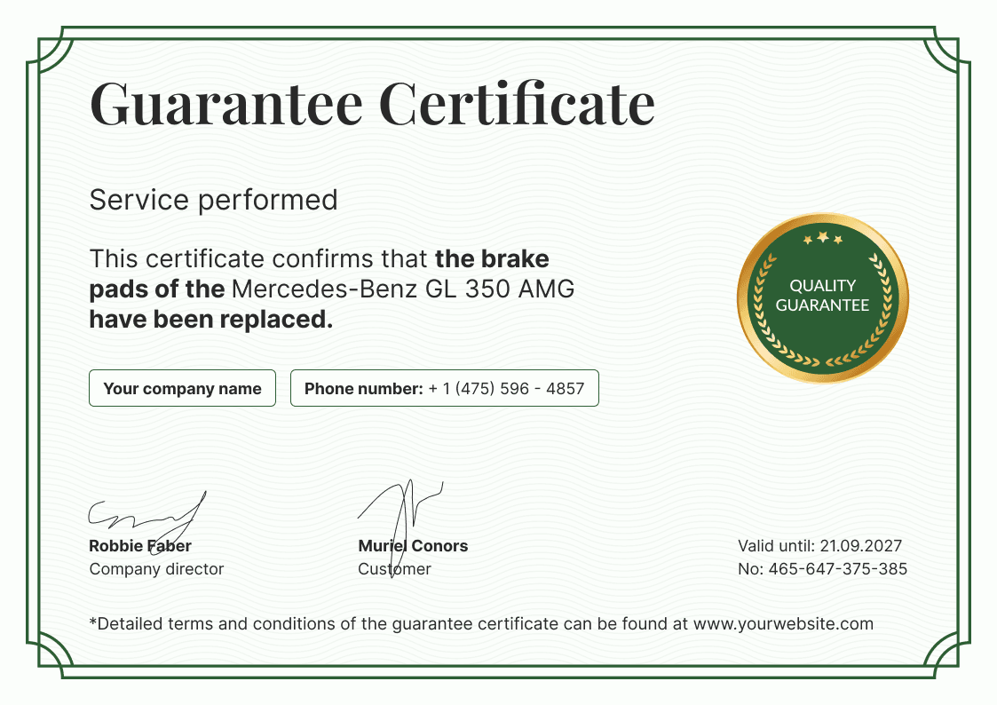 Free Warranty Certificate Templates Download And Customize free-warranty-certificate-templates-download-and-customize