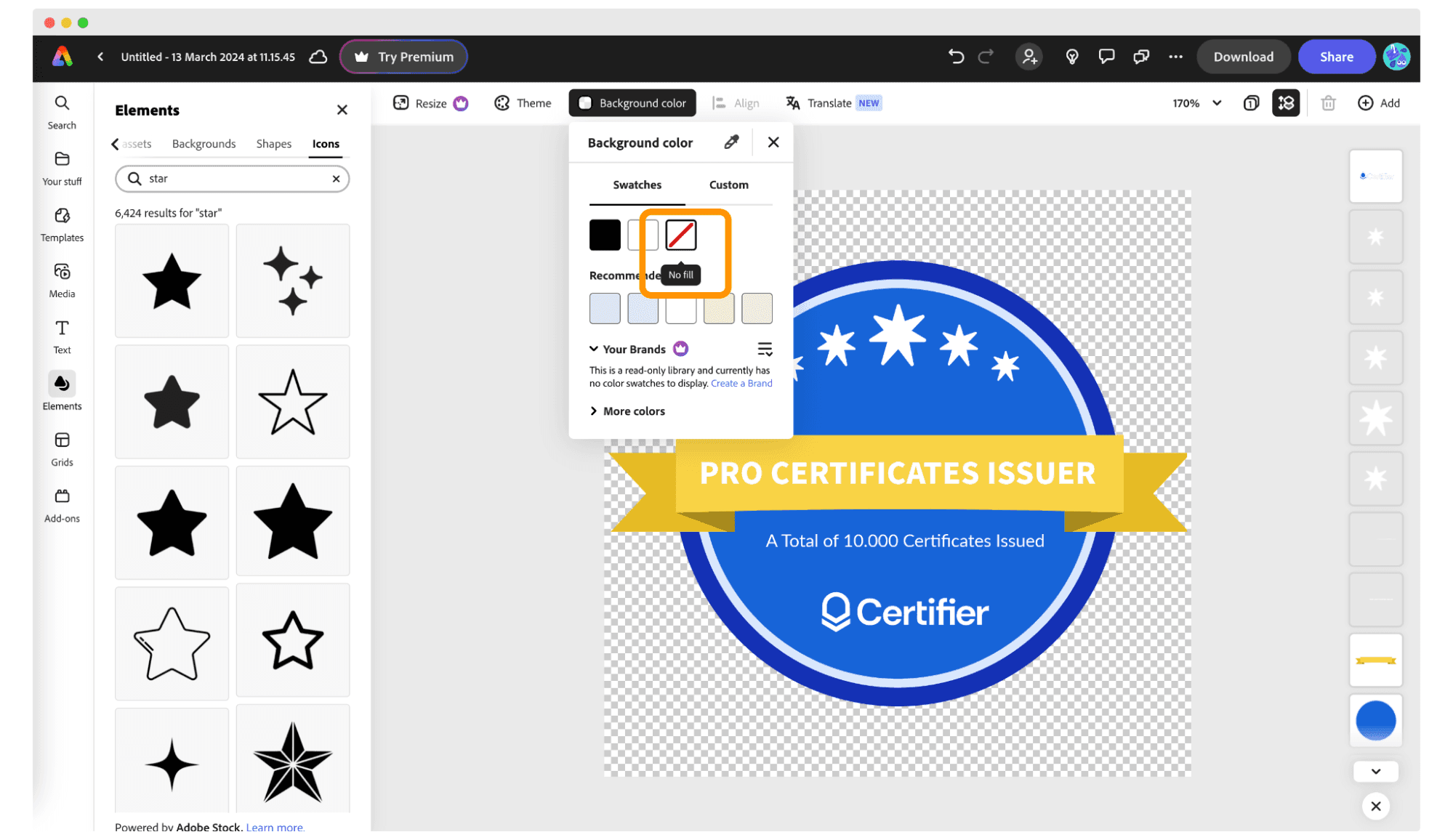 How to Make Badges with Adobe Express?