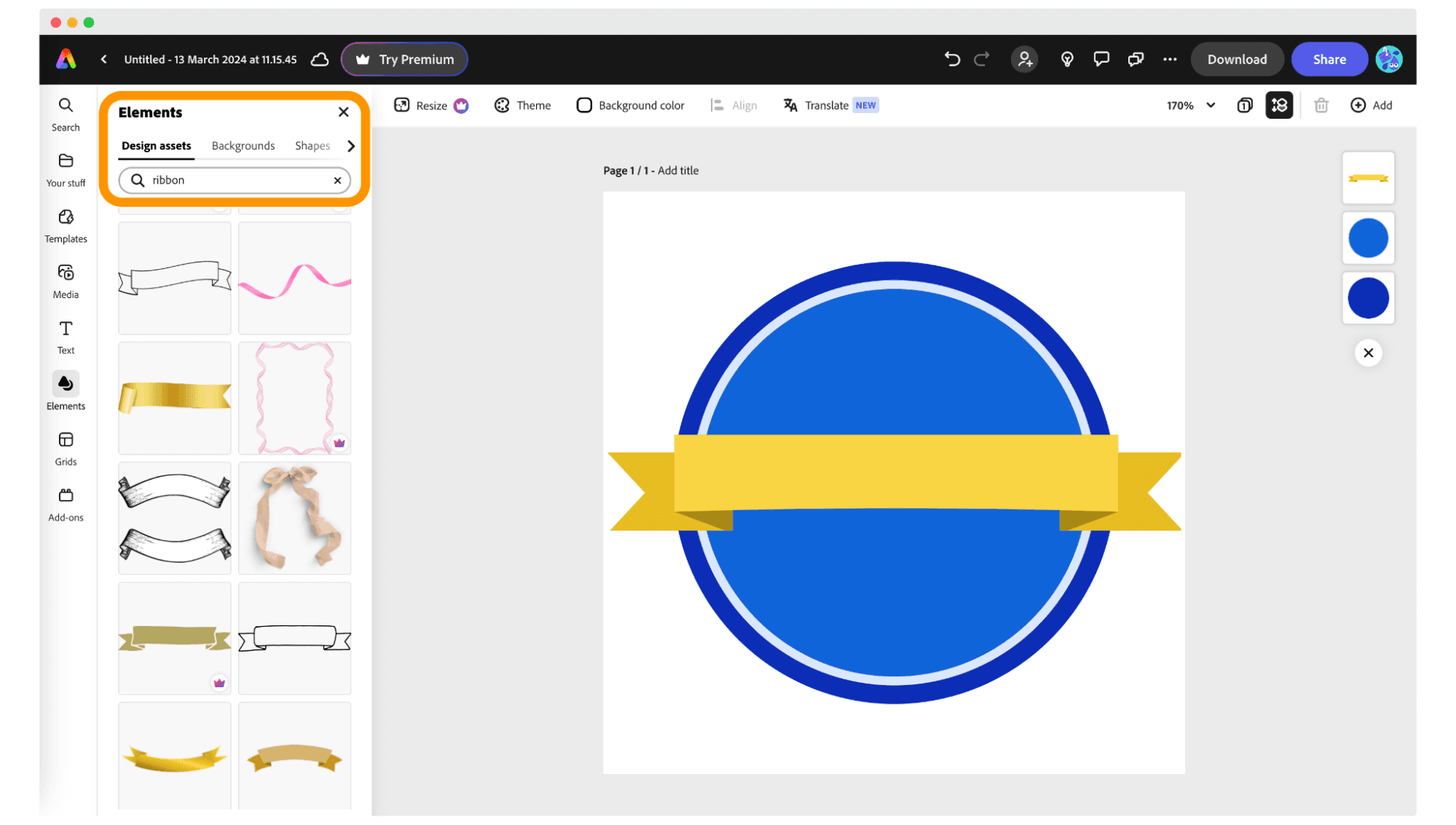 How to Make Badges with Adobe Express?