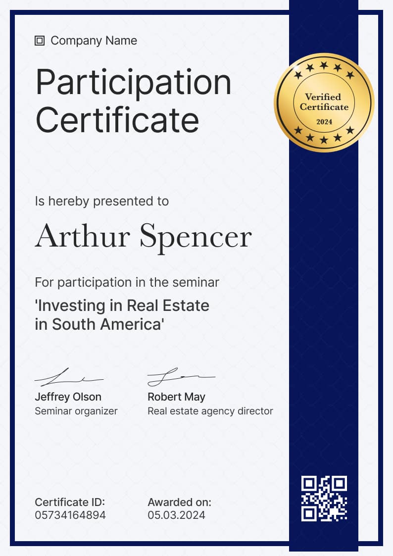 Create Certificates Online with Certifier for Free