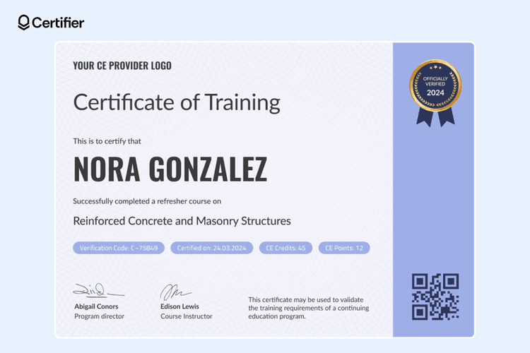 25 Free Training Certificate Templates