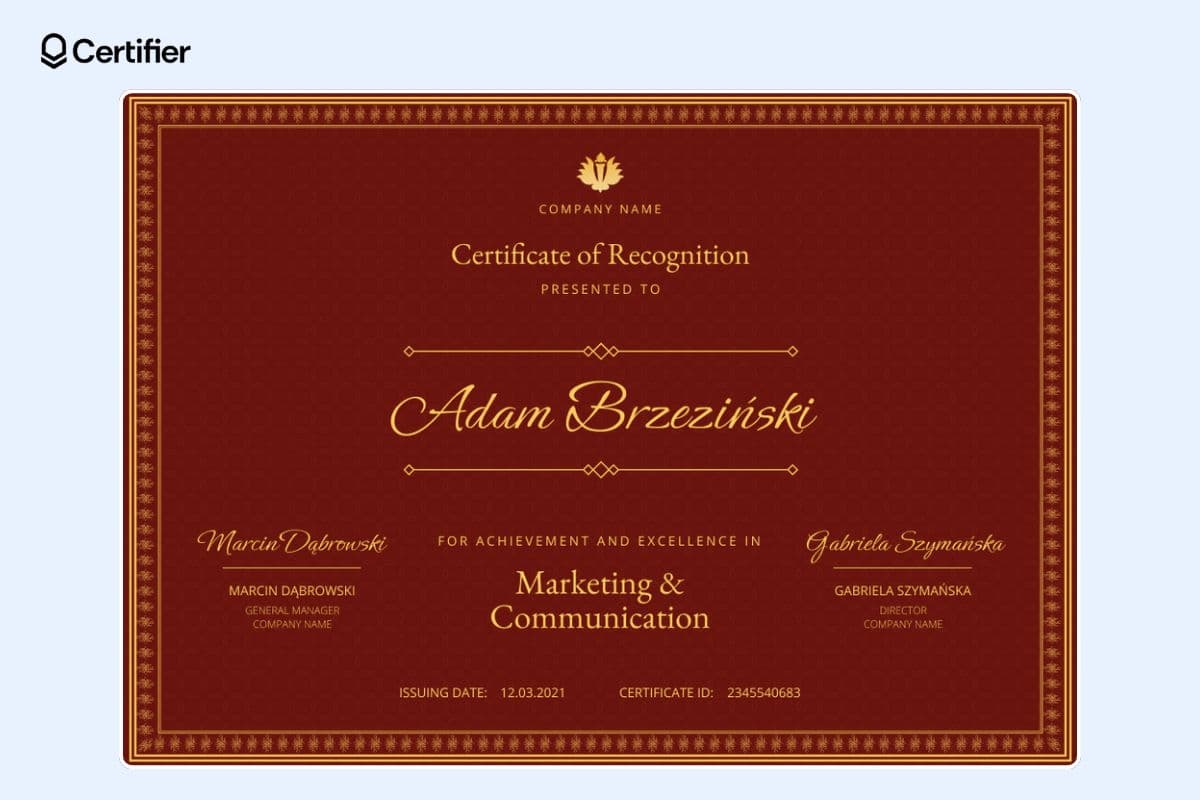64 Free Word Certificate Templates