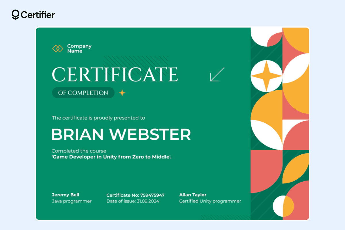 64 Free Word Certificate Templates