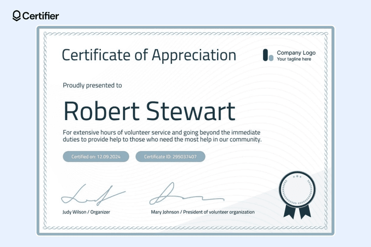 Certified Example 8 Steps To Effective Certificate Design