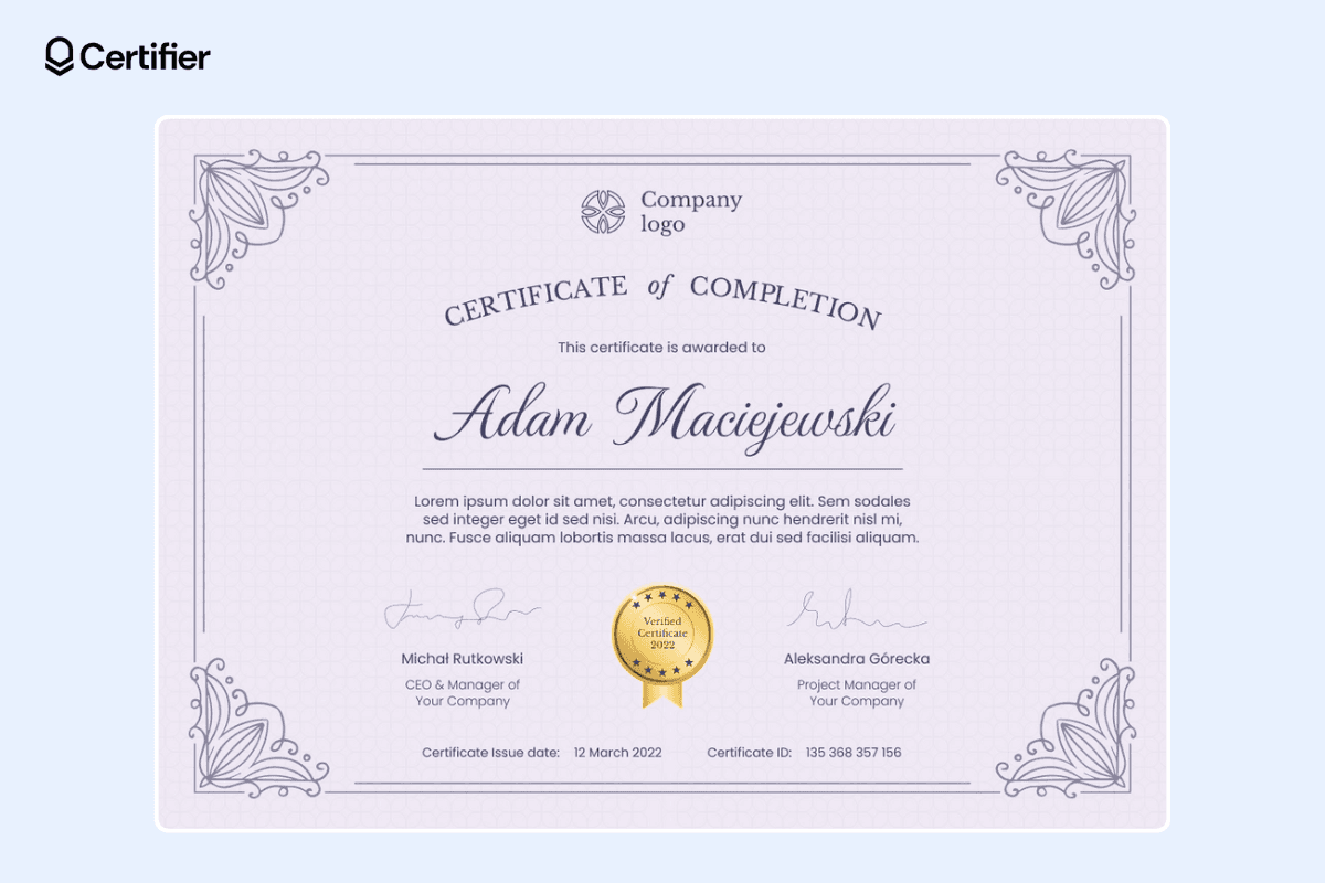 17 Free Google Slides Certificate Templates (Ready to Download)