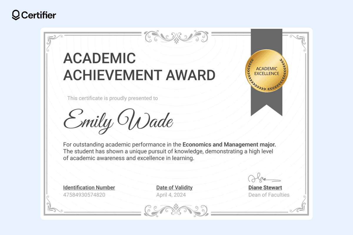 15 Academic Certificate Templates to Get for Free