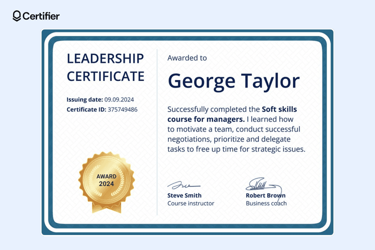 15 Leadership Certificates Templates